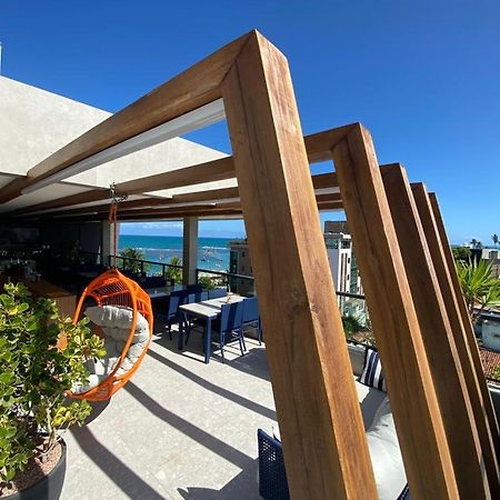 Flat Beira Mar Com Varanda Em Pôrto das Galinhas Eksteriør bilde