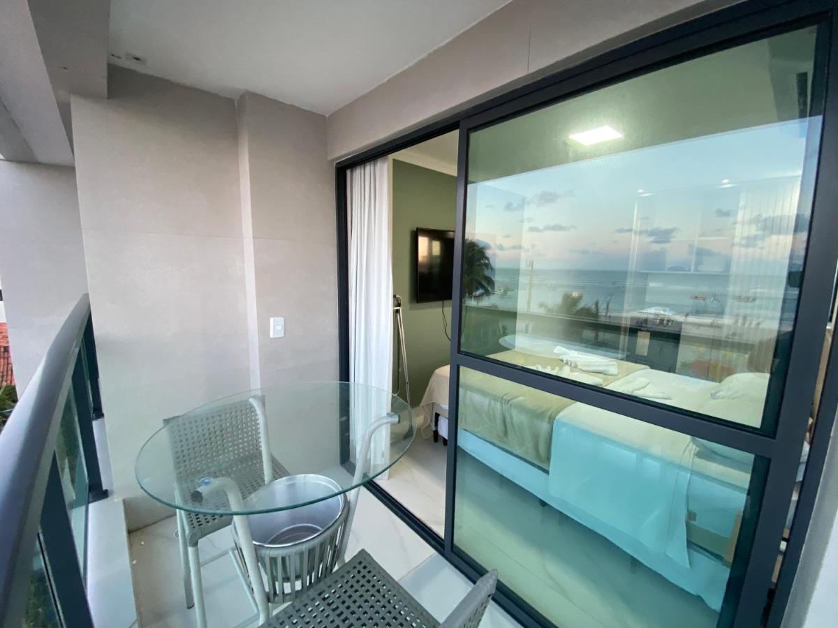 Flat Beira Mar Com Varanda Em Pôrto das Galinhas Eksteriør bilde