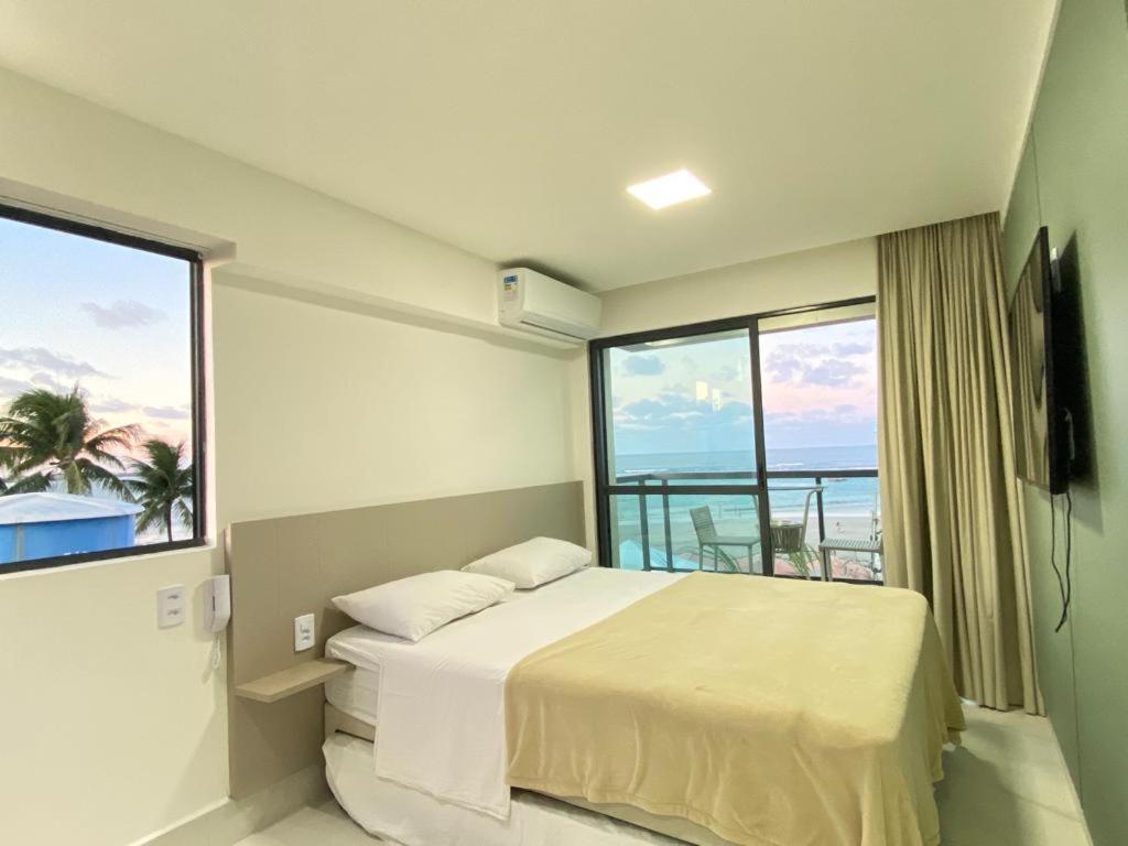 Flat Beira Mar Com Varanda Em Pôrto das Galinhas Eksteriør bilde